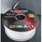AMSTRAD TRISHIELD CABLE RG6U6 100M-96 WIRE