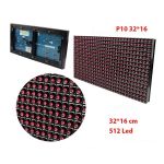 P10 LED MODULE 16X32 RED
