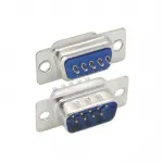 DB9 D-Sub 9 Pin Male Connector With Solder Terminals