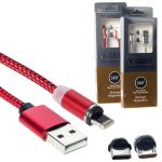 CHARGE CABLE FOR IPHONE, SAMSUNG, ANDROID
