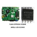 WINBOND 25Q64 FLASH EPPROM FOR ARIELLI LED3229HD