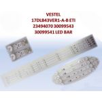 VESTEL-HITACHI 43" SET 4PCS LED BAR 17DLB43VER1-A-B