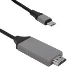 POWERMASTER PM-6018 USB Type-C To HDMI Converter Cable 2m