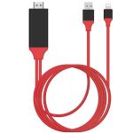 POWERMASTER PM-6020 Lightning To HDMI + USB Converter Cable 2m