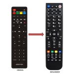 REPLACEMENT REMOTE CONTROL LEGENT HD4