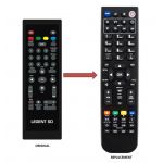 REPLACEMENT REMOTE CONTROL LEGENT SD LOR168