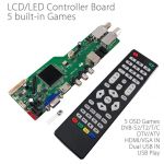 RR52C.04A Universal DVB-T2S2C Mainboard Digital AV Board