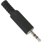 3.5 mm Jack Male Stereo Βύσμα Πλαστικό με 3 Επαφές