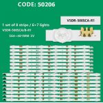 SAMSUNG 50" SET 16PCS LEDBAR V5DR_500SCA & SCB