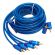 2 RCA TO 2 RCA CABLE 5M BLUE