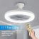 30W E27 Ceiling LED Light with Fan and Remote Control
